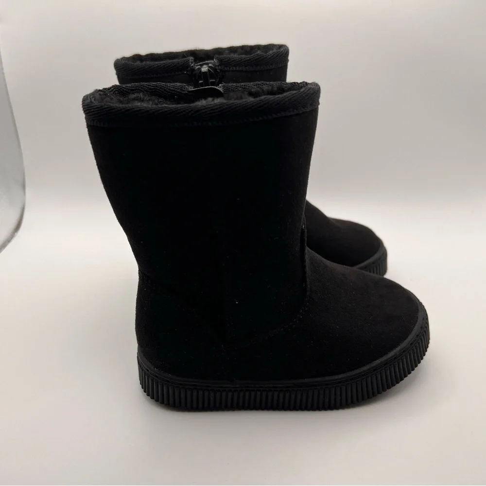 NET Cat & Jack Black Suede Boots